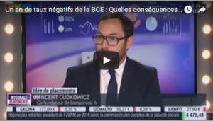 Intégrale Placements Taux négatifs