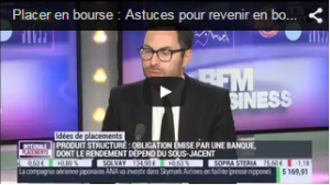 Vincent Cudkowicz sur bfm Bsuiness