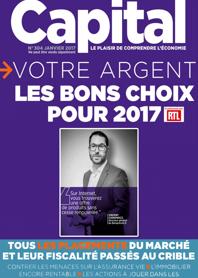Comparatif Capital Janvier 2017 Bienprévoir.fr