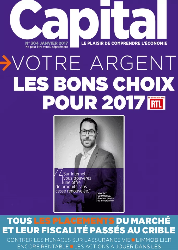 Comparatif Capital Janvier 2017 Bienprévoir.fr