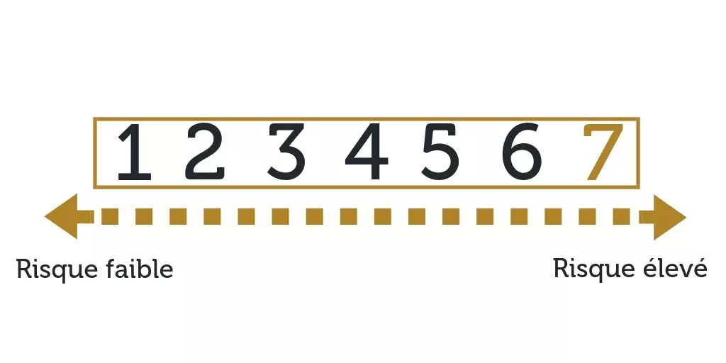 Echelle de risque AMF niveau 7