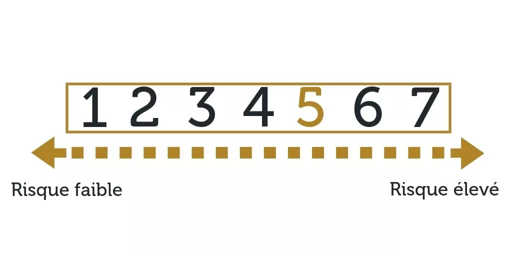 Echelle de risque AMF niveau 5
